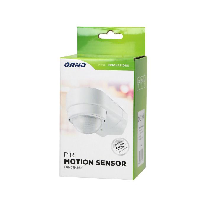 [ORNOR-CR-265] 140445 - Motion sensor 240°, IP65, 2 sensors