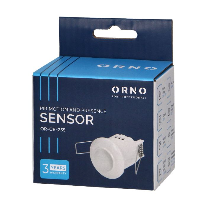 [ORNOR-CR-235] 140454 - Flush mounted PIR motion sensor 360°