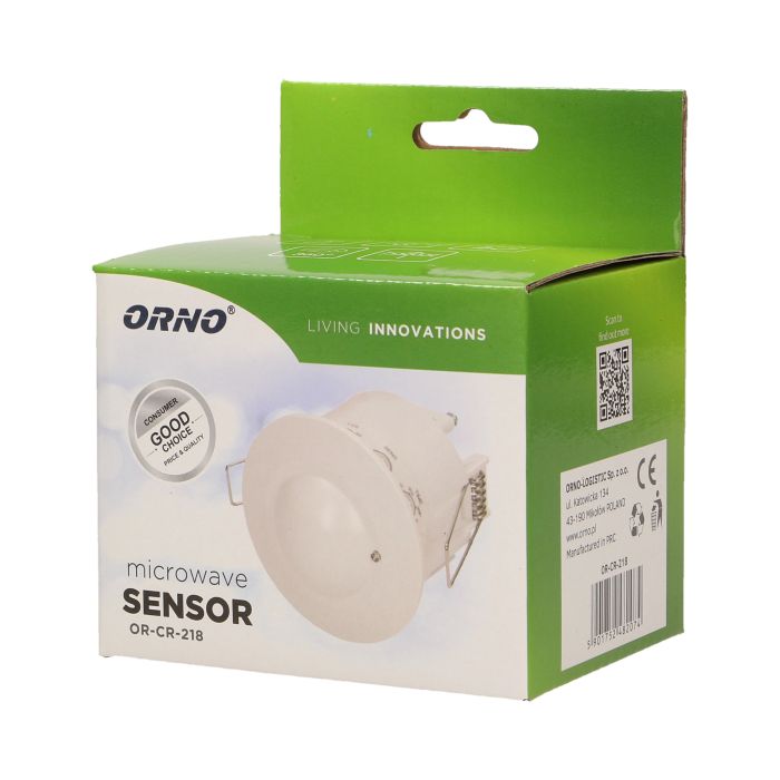 [ORNOR-CR-218] 140469 - Flush mounted microwave sensor 360°