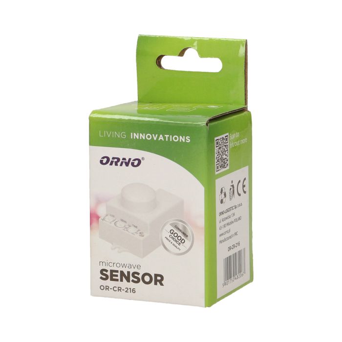 [ORNOR-CR-216] 140471 - MINI microwave motion sensor, IP20