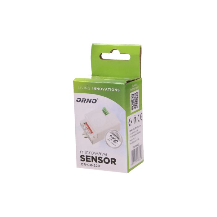 [ORNOR-CR-229] 140473 - Mini, flat microwave sensor 360° with DIP switch