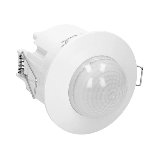 [ORNOR-CR-222] 140713 - Flush mounted PIR motion sensor 360° with 3 detectors protection rating IP20; detection range 360°, 6m; works with LEDs