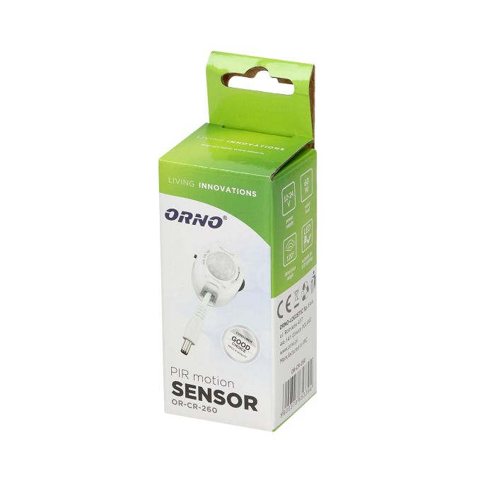 [ORNOR-CR-260] 140720 - LED strip motion sensor 120° 12V, max LED 60W, dimming function up to 10% of its power at a selected time.