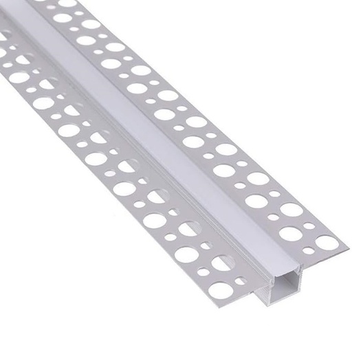 [LDL109104] 109104 - 2 meter Gips Aluminium Profiel voor LED Strip voor Gipsplaten ALU-LDL