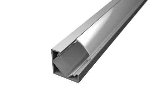 [LDL109069] 109069 - 1 meter Aluminium Hoekprofiel voor LED Strip Veelzijdig Gebruik ALU - LDL