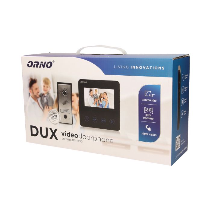 [ORNOR-VID-MT-1050] 140008-Single family videodoorphone DUX, 4,3˝ 